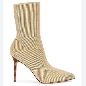 Veronica Beard Lisa Knit Sock Bootie in Desert (Size 6.5)